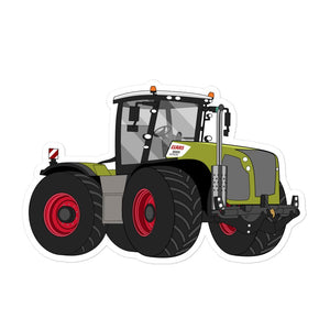 The Tractor Mugs Store 5.5″×5.5″ Class Xerion 5000 | Bubble-free stickers Quality Farmers Merch