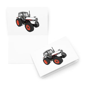 The Tractor Mugs Store 5.83″×8.27″ 1985 Case 1594 Hydra-Shift | Greeting card Quality Farmers Merch