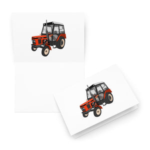 The Tractor Mugs Store 5.83″×8.27″ Zetor 5211 | Greeting card Quality Farmers Merch