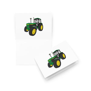 The Tractor Mugs Store 5″×7″ John Deere 3350 4WD | Greeting card Quality Farmers Merch