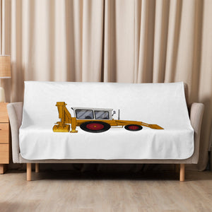 The Tractor Mugs Store 50″×60″ JCB 3C | Sherpa blanket Quality Farmers Merch