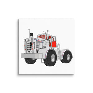 The Tractor Mugs Store 6″×6″ Big Bud Tractor | Canvas Quality Farmers Merch