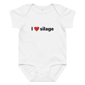 The Tractor Mugs Store 6M I Love Farming | Baby jersey bodysuit Quality Farmers Merch