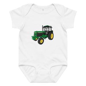 The Tractor Mugs Store 6M John Deere 3050 2WD | Baby jersey bodysuit Quality Farmers Merch