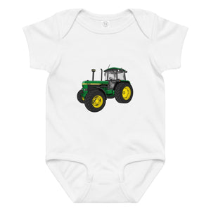 The Tractor Mugs Store 6M John Deere 3650 | Baby jersey bodysuit Quality Farmers Merch