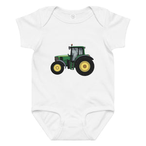 The Tractor Mugs Store 6M John Deere 6930 | Baby jersey bodysuit Quality Farmers Merch