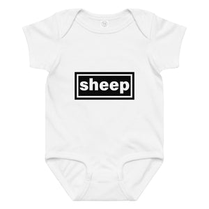 The Tractor Mugs Store 6M Oasis Sheep | Baby jersey bodysuit Quality Farmers Merch