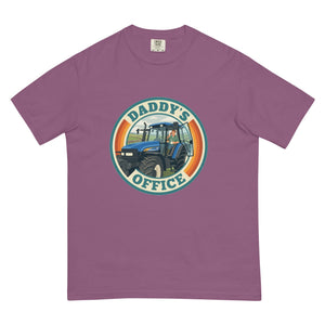 The Tractor Mugs Store Berry New Holland TM 155 DADDY'S OFFICE Retro | Unisex Premium T-shirt Quality Farmers Merch