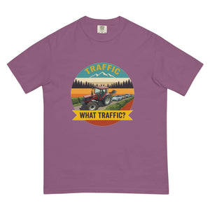 The Tractor Mugs Store Berry / S FIATAGRI F140 TRAFFIC WHAT TRAFFIC? Outdoor | Unisex Premium T-shirt Quality Farmers Merch
