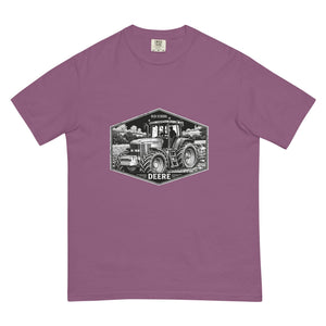 The Tractor Mugs Store Berry / S John Deere 7810 OLD SCHOOL DEERE Moose | Unisex Premium T-shirt Quality Farmers Merch