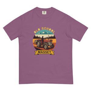 The Tractor Mugs Store Berry / S Massey Ferguson 135 OLD SCHOOL MASSEY Outdoor | Unisex Premium T-shirt Quality Farmers Merch