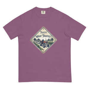 The Tractor Mugs Store Berry / S Massey Ferguson 135 TRAFFIC WHAT TRAFFIC? Heritage | Unisex Premium T-shirt Quality Farmers Merch