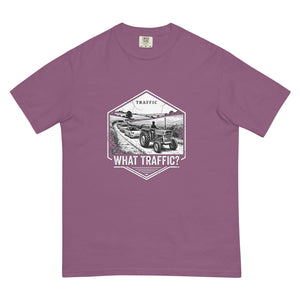 The Tractor Mugs Store Berry / S Massey Ferguson 135 TRAFFIC WHAT TRAFFIC? Moose | Unisex Premium T-shirt Quality Farmers Merch