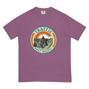 The Tractor Mugs Store Berry / S Massey Ferguson 135 TRAFFIC WHAT TRAFFIC? Retro | Unisex Premium T-shirt Quality Farmers Merch