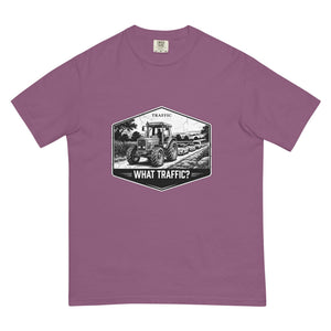 The Tractor Mugs Store Berry / S Massey Ferguson 3075 TRAFFIC WHAT TRAFFIC? Moose | Unisex Premium T-shirt Quality Farmers Merch