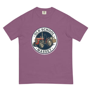 The Tractor Mugs Store Berry / S Massey Ferguson 35X OLD SCHOOL MASSEY Engraving | Unisex Premium T-shirt Quality Farmers Merch