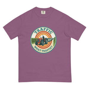 The Tractor Mugs Store Berry / S Massey Ferguson 35X TRAFFIC WHAT TRAFFIC? Retro | Unisex Premium T-shirt Quality Farmers Merch