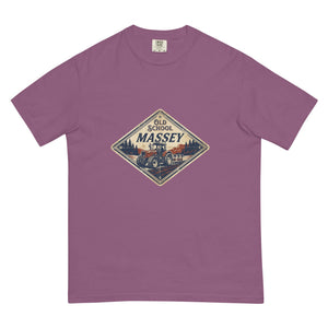 The Tractor Mugs Store Berry / S Massey Ferguson 6480 OLD SCHOOL MASSEY Heritage | Unisex Premium T-shirt Quality Farmers Merch