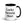 The Tractor Mugs Store Black / 15 oz LUCKY FARMING SHIRT | Mug with Color Inside Quality Farmers Merch