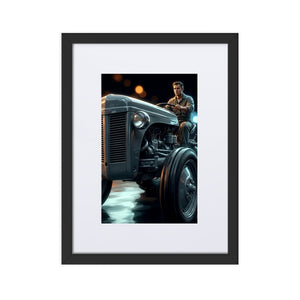 The Tractor Mugs Store Black Ferguson TE20 | Framed Poster Quality Farmers Merch