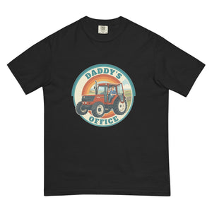The Tractor Mugs Store Black FIATAGRI F130 DADDY'S OFFICE Retro | Unisex Premium T-shirt Quality Farmers Merch