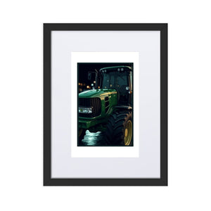 The Tractor Mugs Store Black John Deere 6930 | Framed Poster Quality Farmers Merch