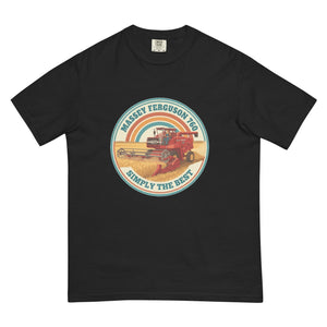 The Tractor Mugs Store Black Massey Ferguson 760 Massey Ferguson 760 SIMPLY THE BEST Retro | Unisex Premium T-shirt Quality Farmers Merch