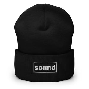 The Tractor Mugs Store Black OASIS Style 'Sound' | Cuffed Beanie Quality Farmers Merch