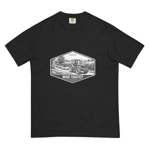 The Tractor Mugs Store Black / S FIATAGRI F140 TRAFFIC WHAT TRAFFIC? Moose | Unisex Premium T-shirt Quality Farmers Merch