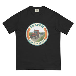 The Tractor Mugs Store Black / S FIATAGRI F140 TRAFFIC WHAT TRAFFIC? Retro | Unisex Premium T-shirt Quality Farmers Merch