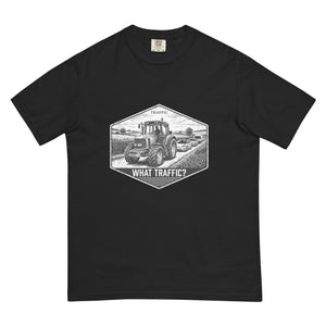 The Tractor Mugs Store Black / S John Deere 6930 TRAFFIC WHAT TRAFFIC? Moose | Unisex Premium T-shirt Quality Farmers Merch