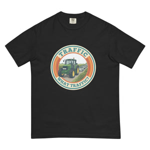 The Tractor Mugs Store Black / S John Deere 6930 TRAFFIC WHAT TRAFFIC? Retro | Unisex Premium T-shirt Quality Farmers Merch