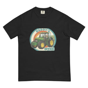 The Tractor Mugs Store Black / S John Deere 7810 DADDY'S OFFICE Retro | Unisex Premium T-shirt Quality Farmers Merch