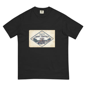 The Tractor Mugs Store Black / S John Deere 7810 TRAFFIC WHAT TRAFFIC? Heritage | Unisex Premium T-shirt Quality Farmers Merch