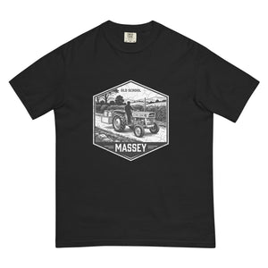 The Tractor Mugs Store Black / S Massey Ferguson 135 OLD SCHOOL MASSEY Moose | Unisex Premium T-shirt Quality Farmers Merch