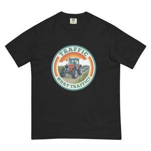 The Tractor Mugs Store Black / S Massey Ferguson 3075 TRAFFIC WHAT TRAFFIC? Retro | Unisex Premium T-shirt Quality Farmers Merch