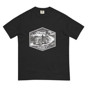 The Tractor Mugs Store Black / S Massey Ferguson 35X OLD SCHOOL MASSEY Moose | Unisex Premium T-shirt Quality Farmers Merch