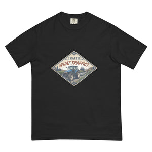The Tractor Mugs Store Black / S New Holland TM 135 TRAFFIC WHAT TRAFFIC? Heritage | Unisex Premium T-shirt Quality Farmers Merch