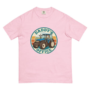 The Tractor Mugs Store Blossom New Holland TM 135 DADDY'S OFFICE Retro | Unisex Premium T-shirt Quality Farmers Merch