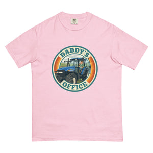 The Tractor Mugs Store Blossom New Holland TM 155 DADDY'S OFFICE Retro | Unisex Premium T-shirt Quality Farmers Merch