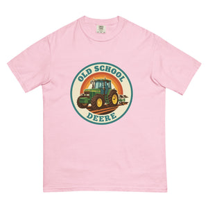 The Tractor Mugs Store Blossom / S John Deere 7810 OLD SCHOOL DEERE Retro | Unisex Premium T-shirt Quality Farmers Merch