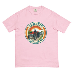 The Tractor Mugs Store Blossom / S Massey Ferguson 135 TRAFFIC WHAT TRAFFIC? Retro | Unisex Premium T-shirt Quality Farmers Merch