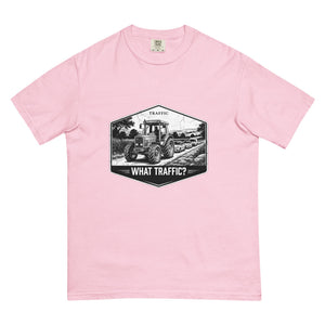 The Tractor Mugs Store Blossom / S Massey Ferguson 3075 TRAFFIC WHAT TRAFFIC? Moose | Unisex Premium T-shirt Quality Farmers Merch