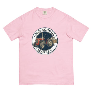 The Tractor Mugs Store Blossom / S Massey Ferguson 35X OLD SCHOOL MASSEY Engraving | Unisex Premium T-shirt Quality Farmers Merch