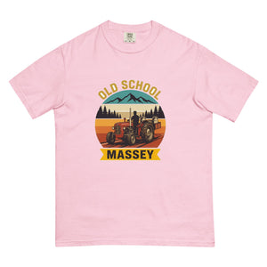 The Tractor Mugs Store Blossom / S Massey Ferguson 35X OLD SCHOOL MASSEY Outdoor | Unisex Premium T-shirt Quality Farmers Merch