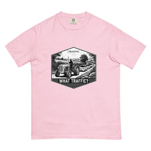 The Tractor Mugs Store Blossom / S Massey Ferguson 35X TRAFFIC WHAT TRAFFIC? Moose | Unisex Premium T-shirt Quality Farmers Merch