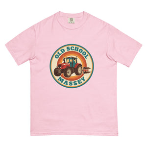 The Tractor Mugs Store Blossom / S Massey Ferguson 6480 OLD SCHOOL MASSEY Retro | Unisex Premium T-shirt Quality Farmers Merch