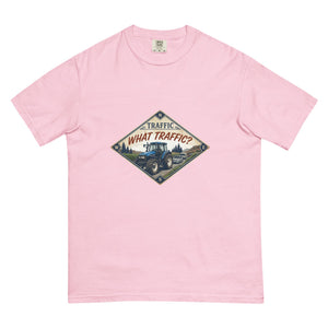 The Tractor Mugs Store Blossom / S New Holland TM 135 TRAFFIC WHAT TRAFFIC? Heritage | Unisex Premium T-shirt Quality Farmers Merch