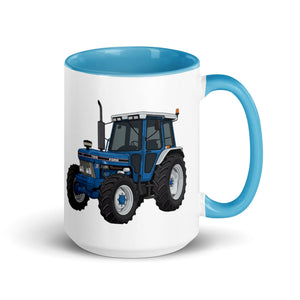The Tractor Mugs Store Blue / 15 oz Ford 7810 | Mug with Color Inside Quality Farmers Merch