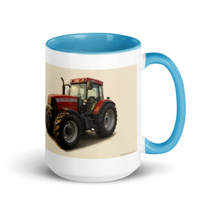The Tractor Mugs Store Blue / 15 oz McCormick MTX 150 Signature Edition Oil Painting | Mug with Color Inside Quality Farmers Merch